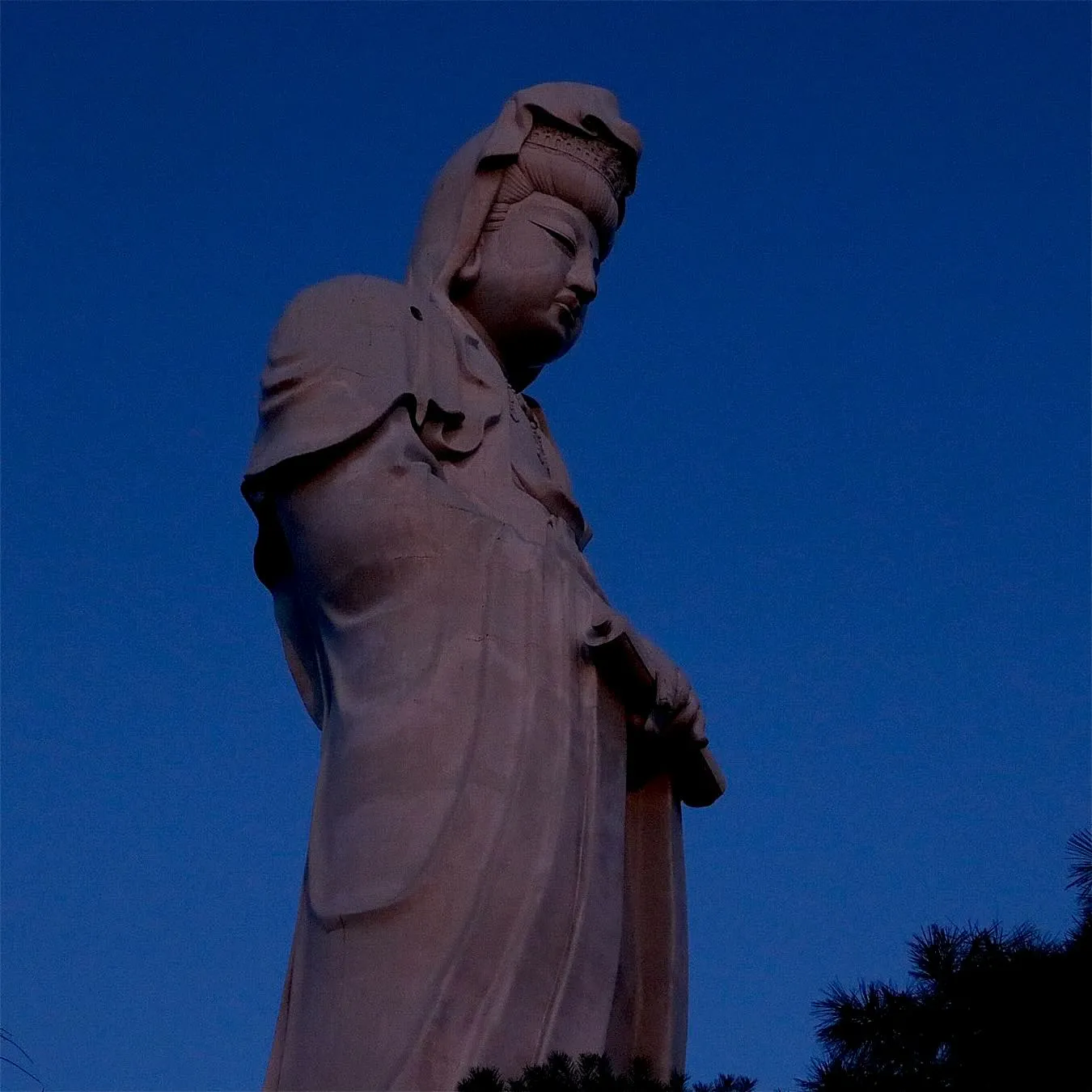 白衣観音慈悲の御手